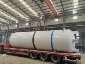 Tanque de Almacenamiento Criogénico de Nitrógeno e Hidrógeno de Acero Inoxidable, Directo de Fábrica, para Plantas Químicas - Product Image 3