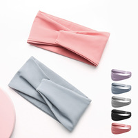 Logo personnalisé Tennis Workout Run Fitness Bandeau élastique de sport Bandeau à nouer au dos pour hommes femmes