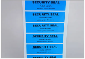 Tùy chỉnh in VOID an ninh chết Cắt nhãn dán - Product Image 2