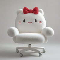 Chaise pivotante pour la maison moderne Hot Sell Velvet Computer Chair