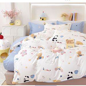 Bộ ga trải giường 3 món Queen size 100% cotton giá rẻ, 3 tấm, sản xuất tại Trung Quốc, kỹ thuật dệt - Product Image 5