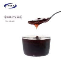 HEFS OEM Super Kwaliteit Blauwe Bosbessenjam Goedkope Groothandel Natuurlijke Fruitpasta