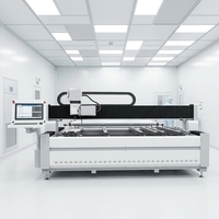 Machine de sablage laser automatique pour verre FEIKE, marquage de surface miroir, perçage, haute rigidité, puissance 6000W, verre de 3 à 18 mm
