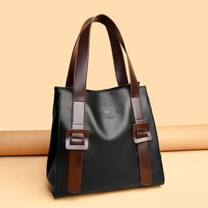 Casual Fashion Large Capacity Women's Single Shoulder <b>Bag</b> PU Tote Handbag Out Travel - Product Image 1