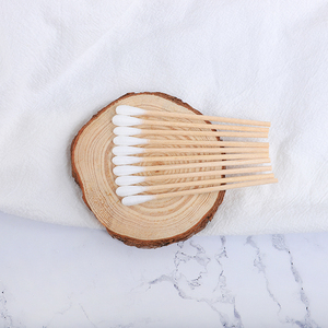 Coton-tiges en bois de haute qualité de 7 cm, à pointe unique, écologiques et biodégradables, pour les soins personnels et usage médical - Product Image 6