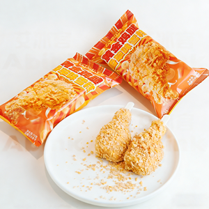 <span class=keywords><strong>Helado</strong></span> con Forma de Pierna de Pollo <span class=keywords><strong>Frito</strong></span> 3D, 70g, Producto Nuevo, Snacks Exóticos, Venta al Por Mayor OEM - Product Image 4