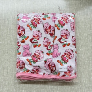 Tùy Chỉnh Tất Cả Các Loại In Đôi Lớp Tre Chăn Bán Buôn Nhân Vật Tre Tùy Chỉnh Tre Hai Lớp Chăn - Product Image 1