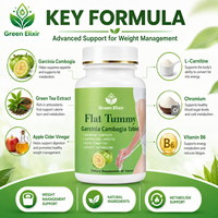 Comprimés Minceur Elixir Vert avec Acai Fruit-Slim Plus Brûleur de Graisse Abdominale 60 Comprimés Complément Herbal pour Adultes