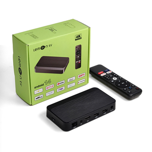 Lemon กล่องทีวี L2 GTV MINI TV Android 14 ALLWINNER H618 Quad Core 4K วิดีโอ5G Wifi6 BT5.4สร้างด้วย BT กล่องควบคุมสัญญาณเสียง - Product Image 1