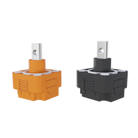 Barra Colectora de Cobre Niquelado de Alta Corriente, Bloque de Terminales Interno de 300A 1500V, Conector Impermeable de Nylon IP67 para Almacenamiento de Energía