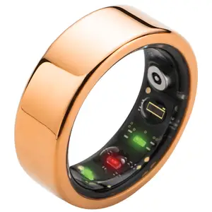 Nuovo Anello Smart Impermeabile per Fitness, Monitoraggio Frequenza Cardiaca, Sonno, Apnea, Stress, Compatibile Android e iOS, Oro e Argento - Product Image 1