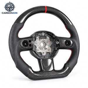 Accessoires de voiture pour BMW Mini R56 F55 F56 Cooper S JCW R50 F57 R57 R55 F60 F54 Volant en fibre de carbone forgée avec LED et indicateur de régime - Product Image 2