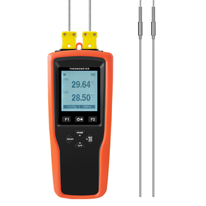 YET-620 <b>Temperature</b> Data <b>Loggers</b> K T J Thermocouple Probes Dual Channel Thermometer YET-620, YET-620 Thermometer - Product Image 2
