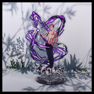 Statuetta Decorativa da Scrivania per Esposizione Anime, Gojo Satoru di <span class=keywords><strong>Jujutsu</strong></span> <span class=keywords><strong>Kaisen</strong></span>, Standee in Acrilico - Product Image 6