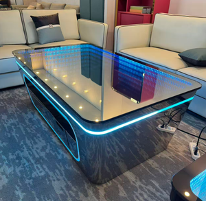 Mesa de Centro LED con Espejo Infinito Futurista de Acero Inoxidable para Discotecas, KTV, Salas VIP y <span class=keywords><strong>Bares</strong></span> - Product Image 2