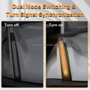Feux de jour modifiés Raymond Car DRL à LED pour capot avant pour <span class=keywords><strong>Ford</strong></span> Bronco 2021 <span class=keywords><strong>2022</strong></span> 2023 2024 - Product Image 6
