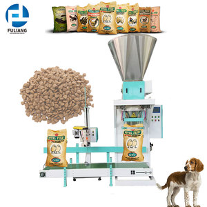 מכונת מילוי ואריזה עם תפירה לאבקות גרגיריות, מזון לבעלי חיים, כדורים, תרנגולות, חתולים, במשקלים של 25 ק\\\"ג, 30 ק\\\"ג, 50 ק\\\"ג - Product Image 1