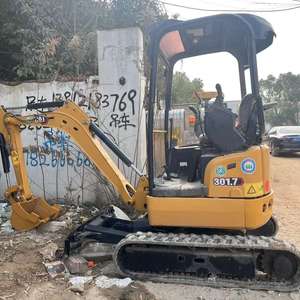 Used Crawler Excavator CAT301.7 Backhoe Loader 1.7TON JAPAN Produced in 2022 with Low Working Hours Original <b>Paint</b> CAT301.7 - Product Image 1