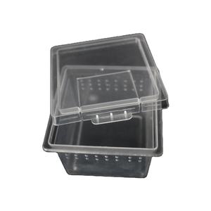NOMOYPET, venta al por mayor, caja de cría cuadrada pequeña transparente, jaula de Tarantula para Reptiles - Product Image 1