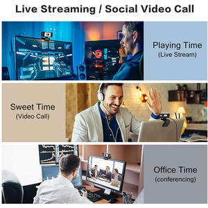 เว็บแคม <span class=keywords><strong>Aoni</strong></span> C33 HD 1080p เซ็นเซอร์ CMOS 2MP USB ไม่ต้องติดตั้งไดรเวอร์ สำหรับคอมพิวเตอร์ รุ่น Beauty มีสินค้าพร้อมส่ง - Product Image 6