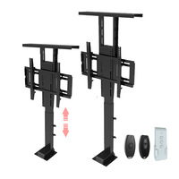 Nuevo elevador de TV motorizado automático eléctrico Soporte de TV motorizado apto para elevador de TV de 32-70 pulgadas con Control remoto Altura ajustable