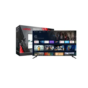 Nhà Máy Giá bình thường TV biểu tượng tùy chỉnh OEM 4K Android truyền hình thông minh TV 50 55 inch LED TV