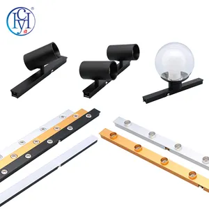 Muestra gratis moderno centro comercial tienda de ropa ultrafino 48V aluminio Cob 8W interior Mini Led luces magnéticas de pista