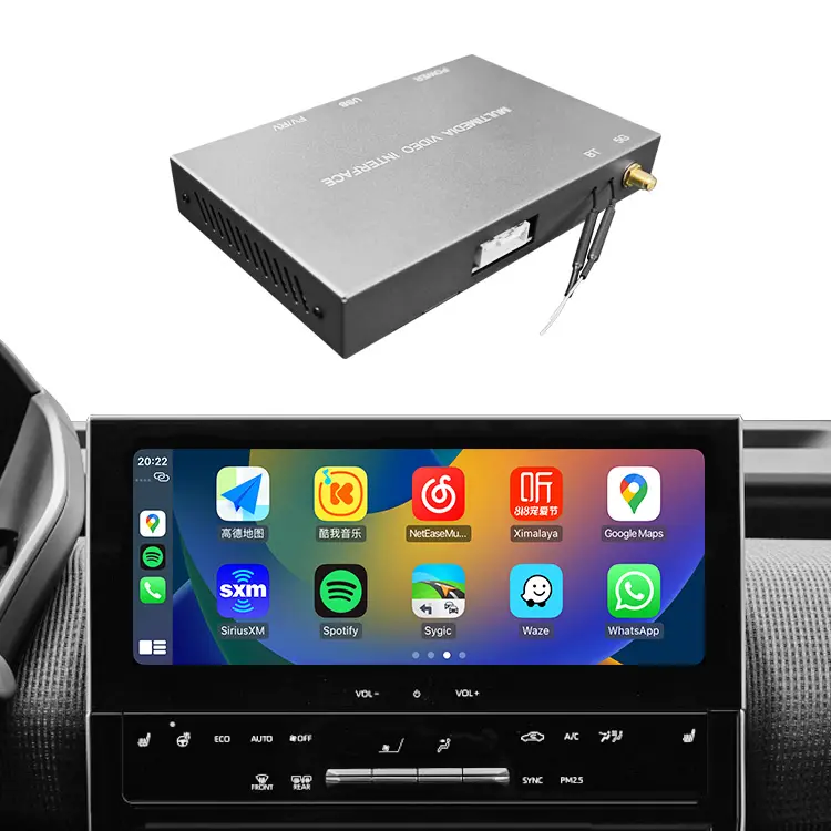 אלחוטי carplay מפענח אוטומטי אנדרואיד עבור מתאם tyota bz4x מתאם usb נגן רכב ניווט אלחוטי