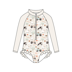 Costumi da bagno per bambini costumi da bagno per ragazze Bikini stampato spalline Spa Custom all'ingrosso Baby Pool <span class=keywords><strong>abbigliamento</strong></span> - Product Image 3