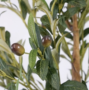 Mô phỏng của cây xanh Cây Ô Liu cao cấp lớn cây bonsai cửa hàng quần áo trang trí tiên tiến Bionic thực vật mặt đất trong chậu - Product Image 4