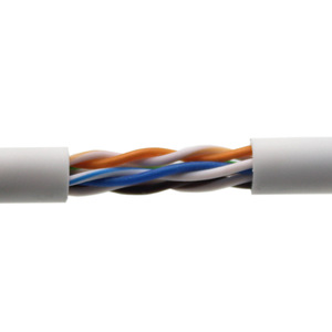 Caja de <span class=keywords><strong>cable</strong></span> de red Ethernet de cobre para uso en interiores CAT5e <span class=keywords><strong>UTP</strong></span> 305m gris para CCTV, teléfonos VOIP - Product Image 4
