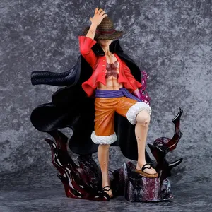 Figura de PVC de Anime de Luffy de 24 cm, Juguete Coleccionable, Regalo, Comic Con, Cabeza Doble - Product Image 5