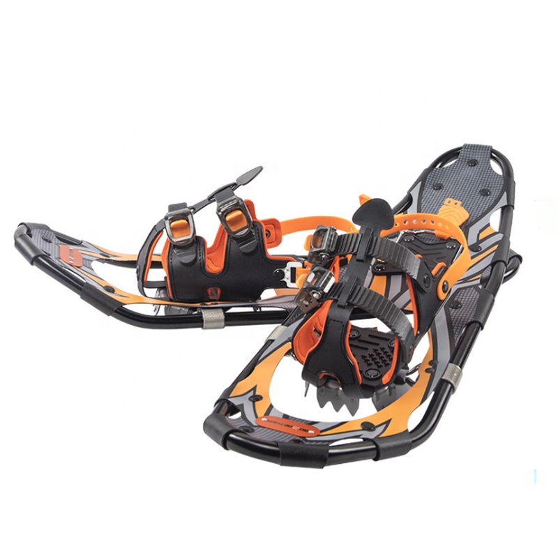 3-in-1 Anti-slip Aluminum Snow Shoes Snowshoes For Men And Women With Trekking Poles and Carry Bag