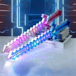 Espada de Plástico con Luces LED y Sonido, Bastón Luminoso Intermitente, Varita Brillante para Niños de 2 a 4 Años, Juguetes Unisex para Fiestas - Product Image 2