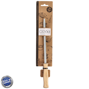 Acciaio per affilare da cucina 19 cm. Manico in Legno - Product Image 3
