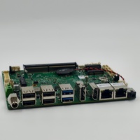 3.5 inci industri tertanam Mini ITX Motherboard Intel J6412 CPU untuk HDMI DP EDP M.2 SSD DDR4 ATX bentuk Single SATA Hard Drive