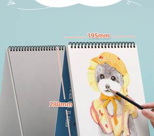 Hersteller Großhandel Hochwertiges Zeichenpapier Verdicktes Spezialpapier A4 Zeichenbuch Geeignet zum Zeichnen - Product Image 5