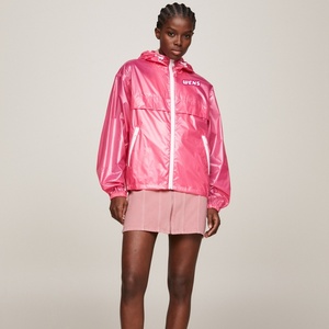 Custom Print Embroidery Patches Walking Running <b>Cycling</b> 100% Nylon Breathable Windproof Windbreaker Jackets for Women - Product Image 2