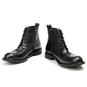 2026 New Men's <b>Boots</b> Designed in Italy Factory Wholesale High-Quality Cowhide <b>Boots</b> Custom-Made by Hand chukka <b>boots</b> - Product Image 3