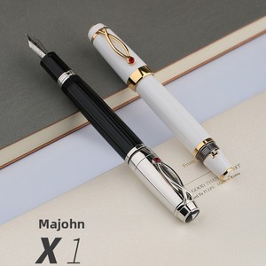 <span class=keywords><strong>MOONMAN</strong></span>/MAJOHN X1 Pluma Estilográfica Mecánica Telescópica / Pluma para Diario en Caja de Regalo Metálica para Hombre, Mujer, Profesor, Adulto, Estudiante - Product Image 3
