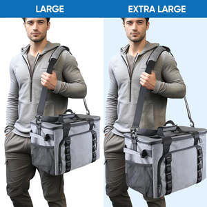 Bolsa Térmica Personalizada, Portátil, Resistente, para Acampar al Aire Libre, de Gran Capacidad, para 40 Latas, Impermeable, Expandible y Aislada - Product Image 5
