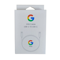 Ventes Flash Transfrontalières pour Tête de Charge Google 30W Google 7 Chargeur Rapide Téléphone Portable Pixel 6 Adaptateur