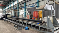 Tuyau en acier préfabriqué isolé thermiquement par mousse de polyuréthane HDPE, enterré directement, DN20-1800mm, pour chauffage