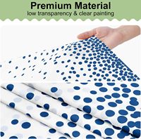 Nappe de table en plastique jetable, 54 x 108 pouces, rectangulaire, imperméable, pour dîner et fête