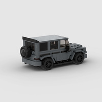 BEBRICKS construction Moc série blocs de construction G63 vitesse voiture de course modèle jouet 1:50 échelle pour jeux garçons cadeau anniversaire