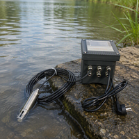 Sonde de pH et TSS en ligne avec sortie 4-20mA pour pompe, surveillance en temps réel de la qualité de l'eau, système de traitement des eaux usées, affichage LED OEM ODM