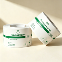 Étiquettes personnalisées haut de gamme en vinyle PVC de 3 ml et 10 ml, imperméables, résistantes à la chaleur, respirantes, à forte adhérence pour huiles essentielles et produits de beauté