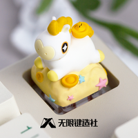 Commande en gros de keycaps artisanaux en résine faits à la main pour les boutiques de cadeaux spécialisées