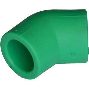 Coude lisse 45 ° en matériau PLA Taille 32 - Product Image 1