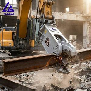 Cisaille hydraulique rotative à 360° certifiée CE pour excavatrices PC120 PC140, idéale pour la découpe <span class=keywords><strong>de</strong></span> voies ferrées - Product Image 4